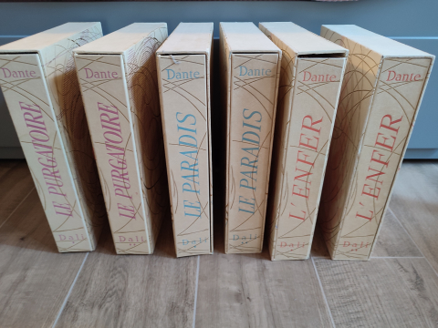 
															Éditions d'art. Les Heures claires. La Divine Comédie. Dante / Dali
														