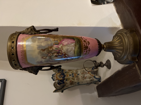 
															Paire de vases Leguay
														