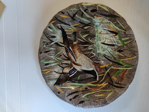 
															Assiette Gien faïence
														