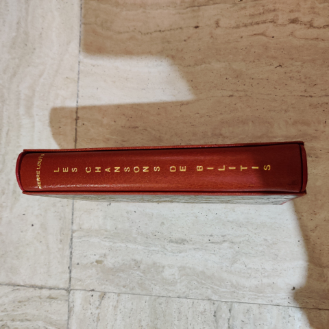 
															Édition numérotée 1943 Pierre Louÿs Les chansons de bilitis
														