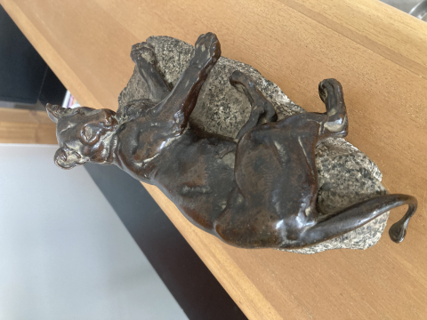 
															Lionne couchée Charles Valton
														