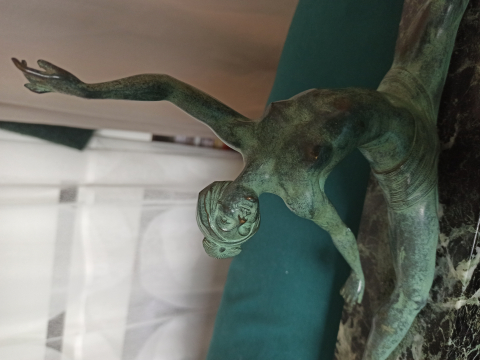 
															Statuette bronze Marcel Guillemard
														