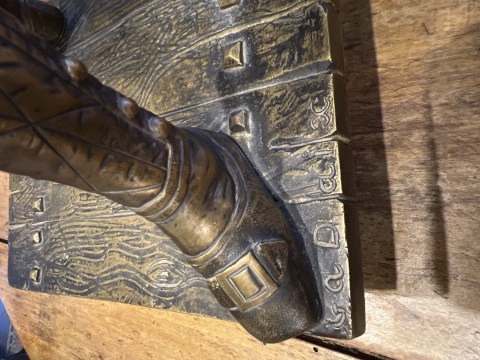 
															Bronze signé laporte, gadaix
														