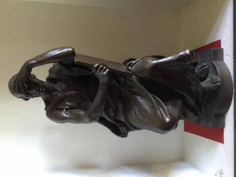 
															Bronze de P;.Dubois "Méditation"
														