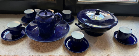 
															Service à café manufacture de Sevres
														