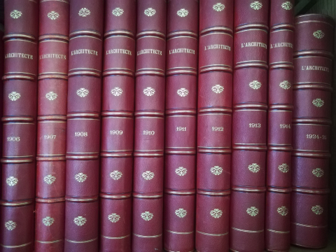 
															L'Architecte - revue mensuelle de l'art architectural ancien et moderne
														
