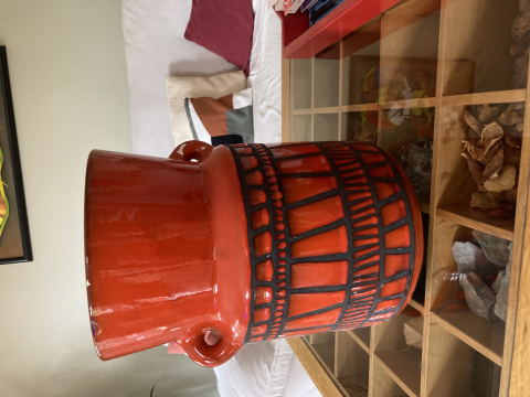 
															Grand vase en céramique émaillée
														