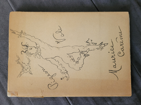 
															1ere édition de 1958 de "Pigeon vole", recueil de poèmes de Maurice Carême (1899-1978)
														