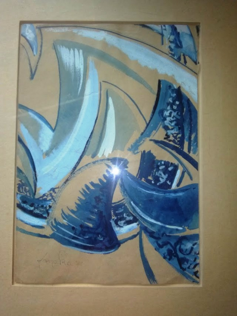 
															Tableau signé de Franck KUPKA
														