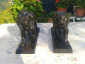 
															Barye lion marchant et tigre marchant
														