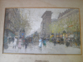 
															place de la republique sous la neige peinture huile sur carton
														