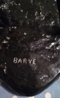 
															Cerf Signé Barye
														