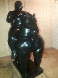 
															fernando botero femme a cheval bronze
														