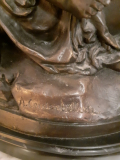 
															Statue signée Albert Ernest Carrier-Belleuse
														