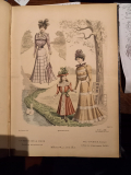 
															GRAVURES DE MODE 1898  ABEL GOUBAUD Directeur 3, rue du 4 septembre à Paris.
														