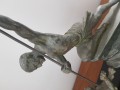 
															Sculpture R. Varnier " Le chasseur "
														