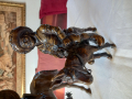 
															Statues bronze DON QUICHOTTE ET SANCHO PANCA par MAX LE VERRIER
														