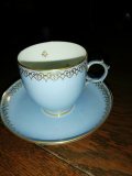 
															Tasse et sous tasse porcelaine Sevres
														