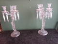
															PAIRE DE CANDELABRES EN CRISTAL DE BACCARAT
														